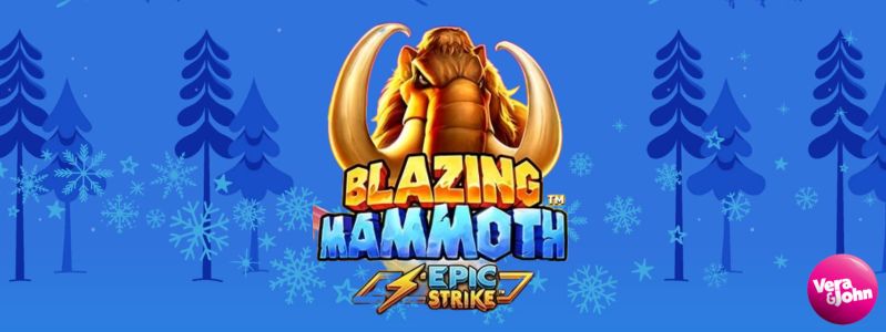 Vera & John retorna a idade da pedra no Blazing Mammoth Jogos de Bingo